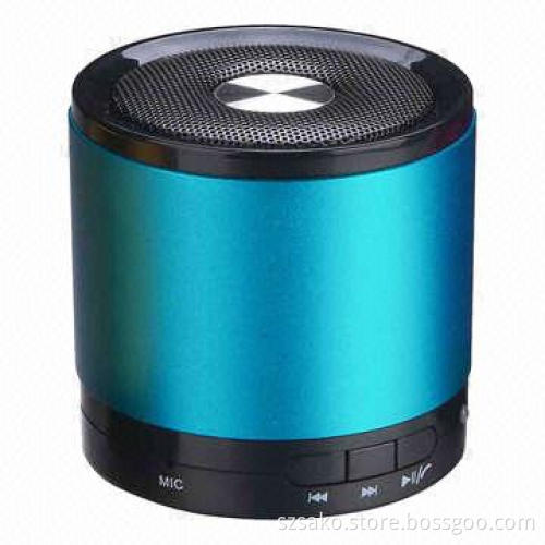 Wireless Speaker with Bluetooth V2.1, Portable, Mini Size, for Smartphone and iPhone